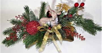 Рождественская улица для могилы CEMETERY RENEWAL безделушки