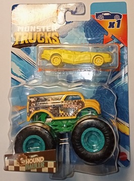 HOUND HAULER Samochodzik Truck Hot Wheels Monster Trucks + Auto Resorak