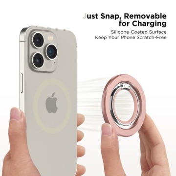 МАГНИТНОЕ КОЛЬЦО ДЛЯ ТЕЛЕФОНА MAGSAFE TECH-PROTECT MMR300 РОЗОВОЕ ЗОЛОТО