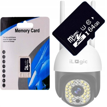 Karta Pamięci Micro SD 64GB Class 10 U1 iLogic