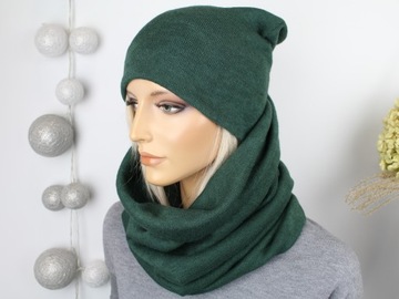 Женский набор женский шляп + мамочка туннеля шарф