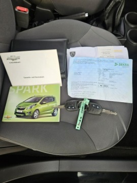Chevrolet Spark II Hatchback 1.2L DOHC 81KM 2011 Chevrolet Spark Opłacony Zdrowy Zadbany, zdjęcie 17