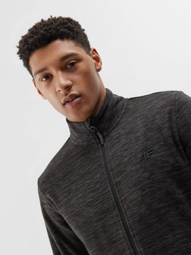 4F МУЖСКАЯ ФЛИСОВАЯ СВИТШОТ НА МОЛНИИ