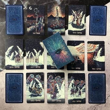 ИГРОВЫЕ КАРТЫ ТАРО НАБОР КАРТ ДЛЯ ГАДАНИЯ И ОРАКУЛА ДЛЯ МЕДИТАЦИИ