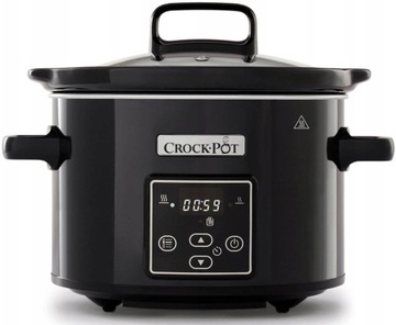 Wolnowar CrockPot 2.4l cyfrowy Garnek Elektryczny Slowcooker