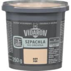 SZPACHLA SZPACHLÓWKA do DREWNA 250g DĄB H09 VIDARON