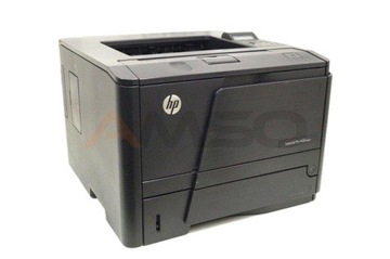 HP M 401 DNE mono A4 - toner 100% przebieg około 10 tys.