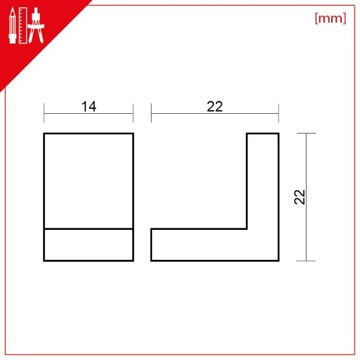 СОЕДИНИТЕЛЬ МЕБЕЛЬНЫЙ УГЛОВОЙ К МЕБЕЛЬНОЙ ЩИТКЕ, БЕЛЫЙ