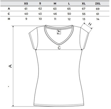 ФУТБОЛКА ЖЕНСКАЯ MALFINI 162, ХЛОПОК, РАЗМЕР, КАЧЕСТВО L