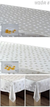 OBRUS ŚWIĄTECZNY 110X110 PLAMOODPORNY DWUSTRONNY