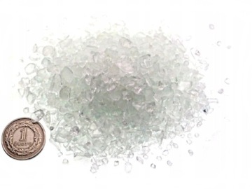 Декоративное стекло Цветная стеклянная крошка любого цвета 0,5 кг