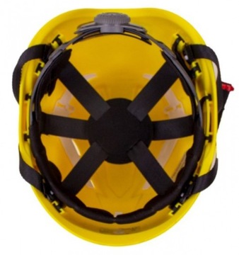 OREKA IRUDEK Каска для работы на высоте + Бесплатная электронная книга Безопасность ЖЕЛТЫЙ