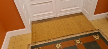 Кокосовый коврик, входной коврик, ширина 2 м.