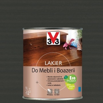 V33 LAKIER DO MEBLI 1l GRAFIT MAT