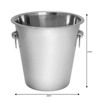 ВЕДРО ДЛЯ ЛЬДА КОНТЕЙНЕР ДЛЯ ШАМПАНСКОГО БОЛЬШОЙ ХОЛОДИЛЬНИК ДЛЯ ЛЬДА KH-1242