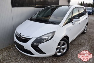 Opel Zafira C Tourer 1.4 Turbo ECOTEC 140KM 2012 Opel Zafira Pol-Skora7Foteli Panorama NaviKamera Tempomat Klimatronic