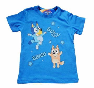 BLUEY bawełniana koszulka t-shirt BLUEY 110 cm