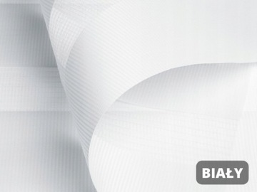 ROLETA DZIEŃ-NOC W KASECIE PRZESTRZENNEJ 125x150 BEZINWAZYJNA BEZINWAZYJNA