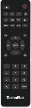 DAB+ FM Интернет-радио CD-плеер USB MP3 Bluetooth TechniSat 371 IR