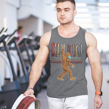 TANK TOP HORROR/ROCK BIGFOOT ROCK ON