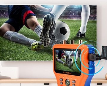 ИЗМЕРИТЕЛЬ ПОИСКА ТВ-СИГНАЛА DVB-S/S2/S2X/T/T2