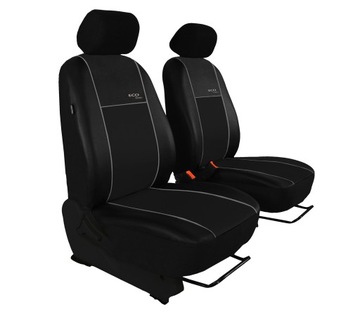 Pokrowce SKÓRZANE 1+1 DACIA DUSTER DOKKER LODGY