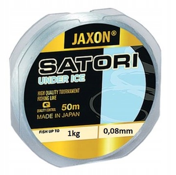0,08mm 50m Żyłka Under Ice SATORI JAXON