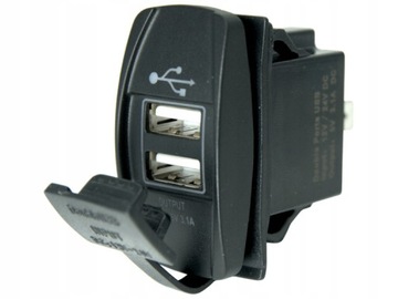 Gniazdo USB x 2 do ramki