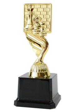 Statuetka SZACHY zawody turniej 18 cm + NADRUK P1