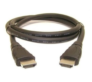 Kabel HDMI M - HDMI M, HDMI 1.4 - High Speed with Ethernet, 3m, czarny