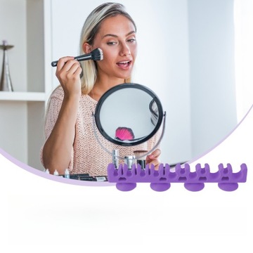 1 шт. СИЛИКОНОВАЯ СТОЙКА ДЛЯ ХРАНЕНИЯ КИСТИ ДЛЯ МАКИЯЖА