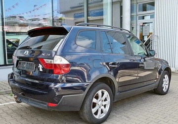 BMW X3 E83 2007 BMW X3 Climatronic, skory, hak 2.0 Diesel 149KM, zdjęcie 3