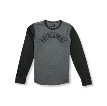 Abercrombie & Fitch longsleeve muscle logo szary L