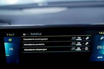 Peugeot 3008 II Plug-In Hybrid Facelifting 1.6 HYBRID 225KM 2022 Peugeot 3008 GT LINE kamera skóra NAWI grip, zdjęcie 36