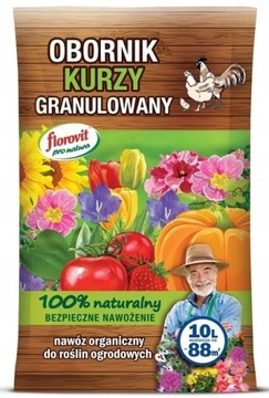 FLOROVIT pro natura OBORNIK KURZY granulat 10L
