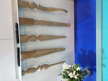 Tokarka CNC drewna 4x4 z automatycznym załadunkiem