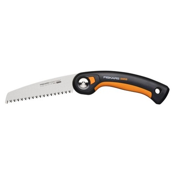 FISKARS Piła ręczna do gałęzi krótka ogrodowa składan 3 pozycje cięcia SW68