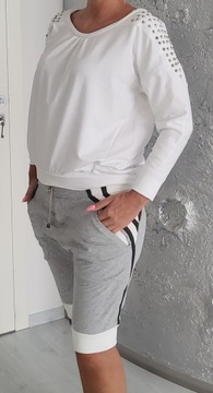 IMPERIAL włoski dres 2 CZĘSCI cudny roz XL