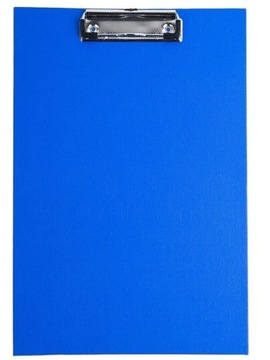 Deska A5 PVC z klipsem niebieska D.RECT