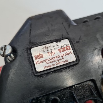 SOLO 126 SZARPAK СТАРТЕР СТАРТЕРНЫЙ БАК КОРПУС КОРПУСА