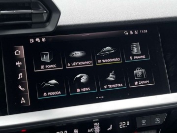 Audi A3 8Y S3 Sportback 2.0 TFSI 310KM 2024 Audi S3 Sportback VAT 23 Matrix Tempomat ACC Pakiet czern Kola 19, zdjęcie 27