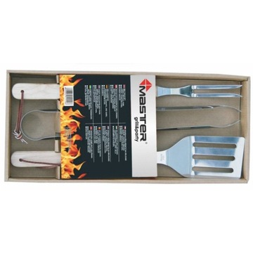 ZESTAW AKCESORIÓW DO GRILLA 3SZT MG110
