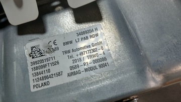 BMW 4 F36 LCI ULOŽENÍ SPOLUJEZDCE 9205197