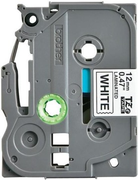 Brother TZ-231 Ламинированный скотч черный на белом, TZe, 8 м, 1,2 см