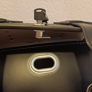 ЦЕНТРАЛЬНАЯ РОЗЕТКА HARLEY SOFTAIL TRACK ЗАМОК КОЖА КАЧЕСТВЕННАЯ КОЖА