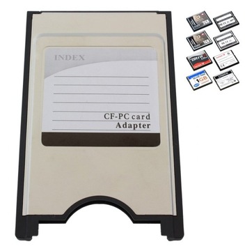 Adapter PCMCIA Czytnik kart CF na PCMCIA * Adapter dla kart Compact Flash
