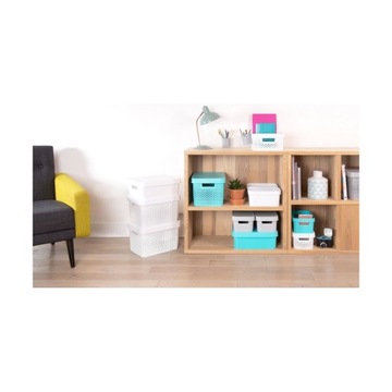 Контейнер из -за белой крышки 6x27x22см 17L 17L