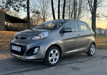 Kia Picanto II Hatchback 5d 1.0 69KM 2014 Kia Picanto Oryginalny lakier, niski przebieg, bez korozji Benzyna 69KM