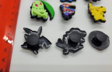 ПУГОВИНКИ ДЛЯ ОБУВИ украшения типа CROCS KROKS покемон 9 шт в 1