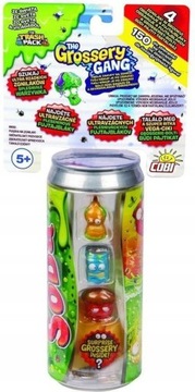 GROSSERY GANG УЖАСНАЯ БАНКА С СОДОВОЙ ОГРАБЛЕНИЕ 4 ФИГУРКИ